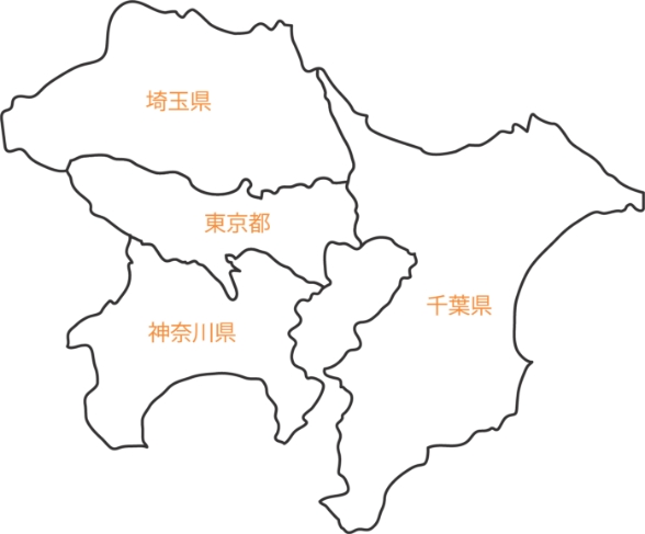 対応エリア地図